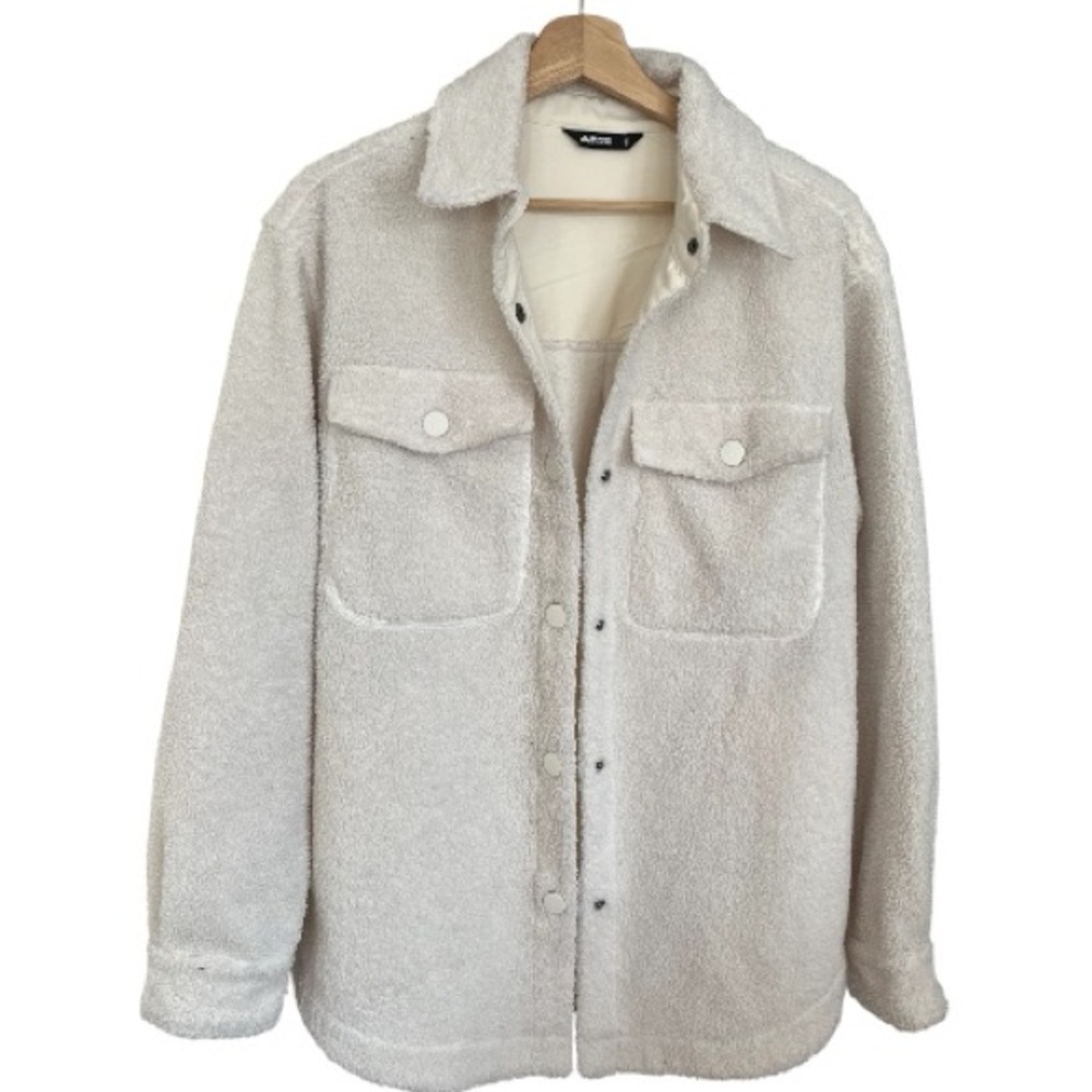 Cream Fleece Jacket
